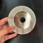  ใบตัดเพชรชุบ 4นิ้ว ขนาด 100x20x1 มิล. สีเงินเต็ม (Electroplate Cutting Wheel)