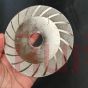 ใบตัดเพชรชุบ 4นิ้ว ขนาด 100x20x1 มิล. สีเงินเว้า (Electroplate Cutting Wheel)
