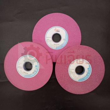 7 นิ้ว 180x13x31.75 มิล. เบอร์46-100 หินเจียรทรงราบ สีชมพูเข้ม