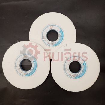 8นิ้ว 205x13x50.8 เบอร์ 60-120 หินเจียรราบ สีขาว