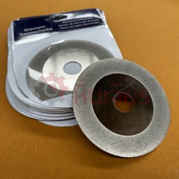  ใบตัดเพชรชุบ 4นิ้ว ขนาด 100x20x1 มิล. สีเงินเต็ม (Electroplate Cutting Wheel)