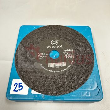 ใบตัดตรามือ 6 นิ้ว ตรา Woshol ขนาด 150x1.2x19มิล.