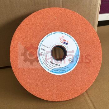 8x1" 205x20x31.75 38A80 หินเจียรสีส้มทรงราบ