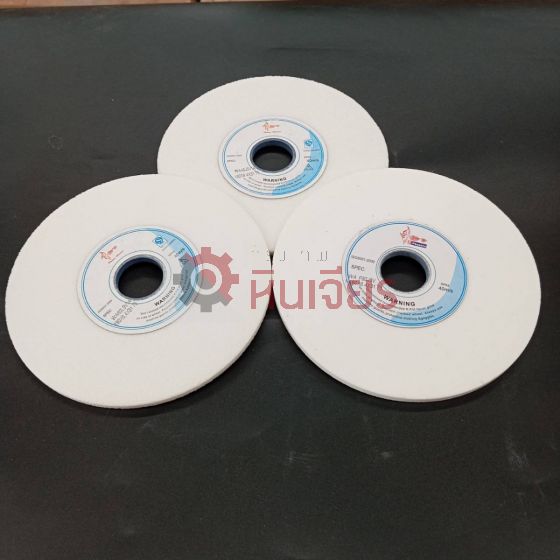 7 นิ้ว 180x6.4x31.75 เบอร์ 46-220 หินเจียรราบ สีขาว
