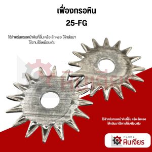 เฟืองกรอหิน บรรจุ 40 แผ่น ต่อ ชุด