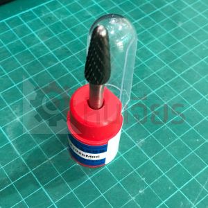 หัวเจียรคาร์ไบด์ L ทรงกรวยหัวมน แกน 6 mm