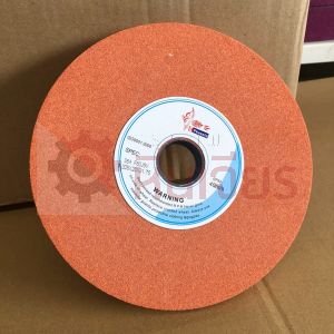 8x1" 205x20x31.75 38A80 หินเจียรสีส้มทรงราบ